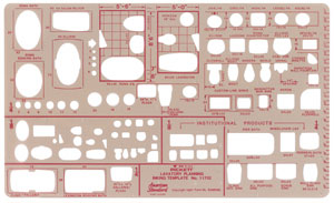 Lavatory Planning Template