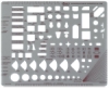 House Plan &frac14;" Template