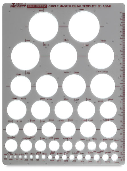 Metric Circle Master Template
