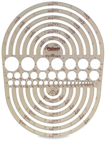 Circle Radius Master Template