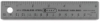 Flexible Stainless Steel Ruler, 6"