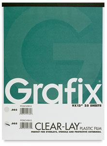 Plastic Film Pad, 25 Sheets