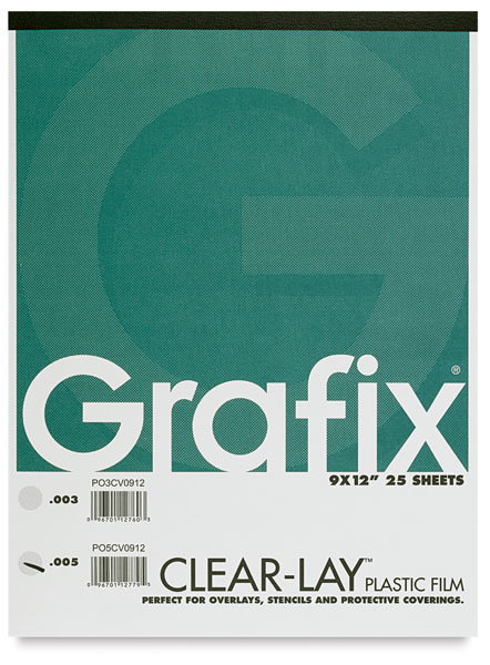 Plastic Film Pad, 25 Sheets