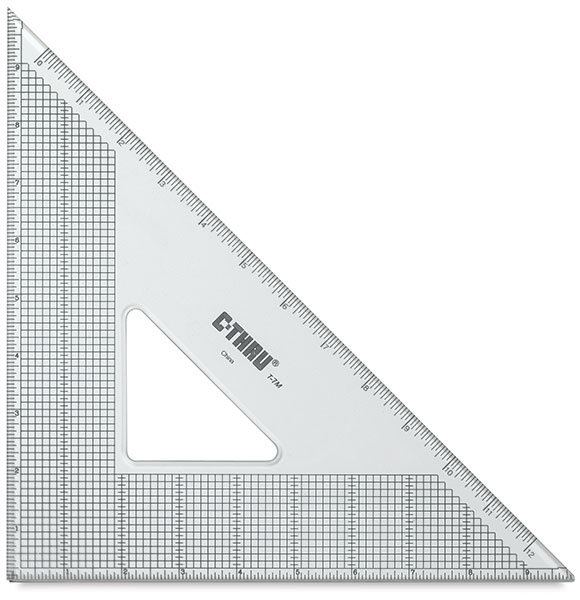 Gridded Triangle, 45°/90°