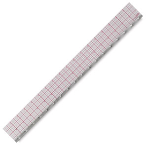 8ths Graph Beveled Ruler (Matted)