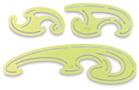 Alvin French Curves Set