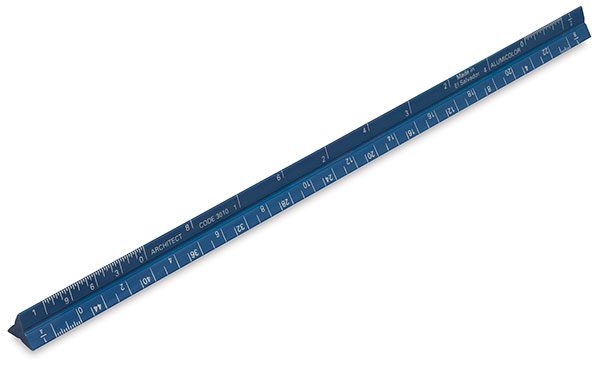 Architectural Pocket Scale, Blue