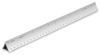 Hollow Triangular Drafting Scale, Engineer 12"