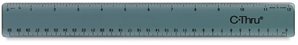 Shatter Resistant Ruler