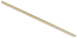 Wood Yardstick, 39"