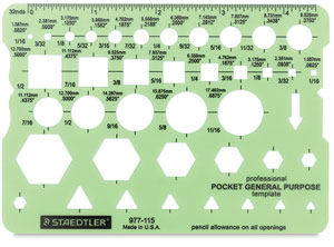 Pocket General Purpose Template
