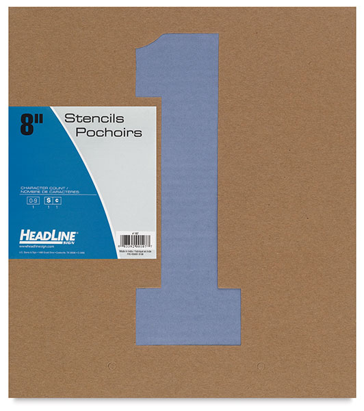 Numbers Stencil Kit