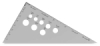 Alumicolor Aluminum Triangles