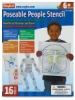 Poseable People Stencil