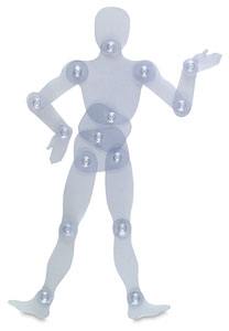 Poseable People Stencil