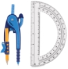 C-Thru Student Compass and Protractor Set