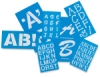 Westcott BetterLetter Plastic Letter Stencils