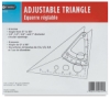 Adjustable Triangle 8"