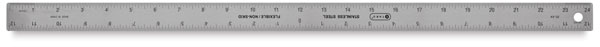 Metal Zero Centering Ruler, 24"