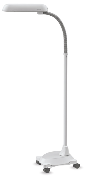 Floor Lamp with Wheelbase