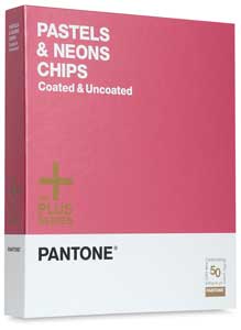 Plus Series Pastels & Neons Chips Set - Coated and Uncoated