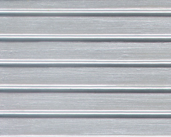 Example of painted Ribbed Roof/Corrugated Siding, 1:24 Scale