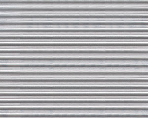 Example of painted Corrugated Siding, 1:48 Scale