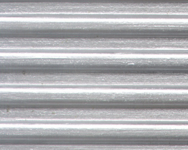 Example of painted Corrugated Siding, 1:16 Scale