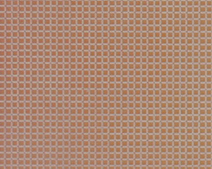 Example of painted Square Tile, 1/18"