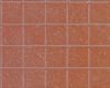 Example of painted Square Tile, 1/2"