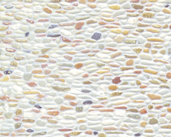 Example of painted Field Stone, 1:100 Scale