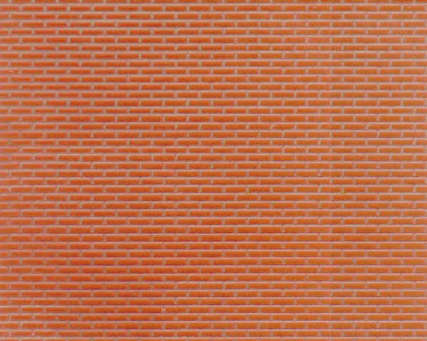 Example of painted Brick, 1:100 Scale