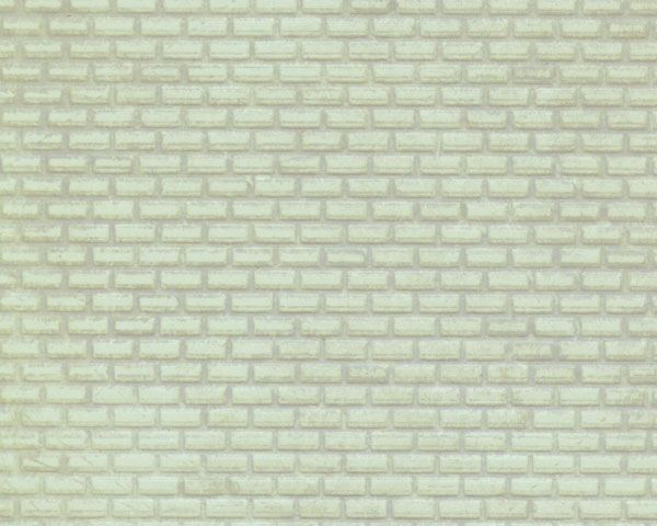 Example of painted Cement Block, 1:100 Scale
