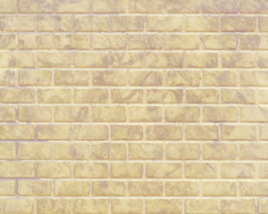 Example of painted Cement Block, 1:48 Scale