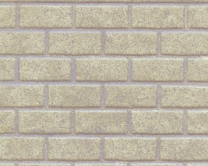 Example of painted Cement Block, 1:24 Scale