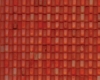 Example of painted Spanish Tile, 1:48 Scale