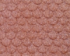 Example of painted Scalloped Edge Tile, 1:24 Scale
