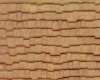 Example of painted Wood Shake Shingle, 1:48 Scale
