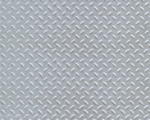 Example of painted Diamond Plate, 1:48 Scale