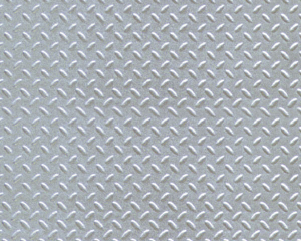 Example of painted Diamond Plate, 1:48 Scale