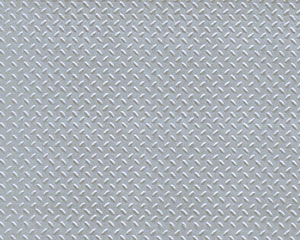 Example of painted Diamond Plate, 1:100 Scale