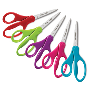 Student Scissors Color Assortment Example