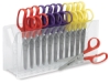 Blunt Scissors, Set of 12 with Rack
