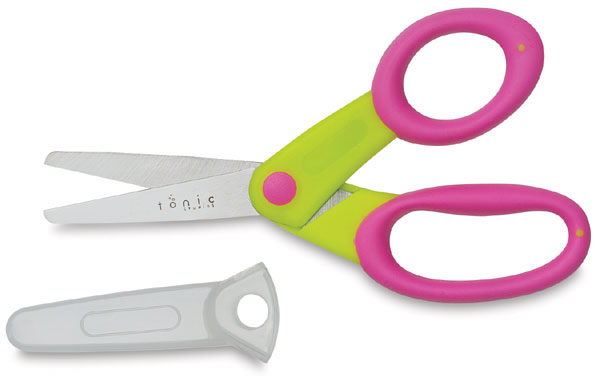 5" Kids' Craft Scissors, Yellow