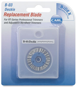 Decorative Replacement Blade, Deckle