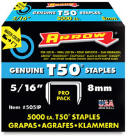 Arrow T-50 Staples