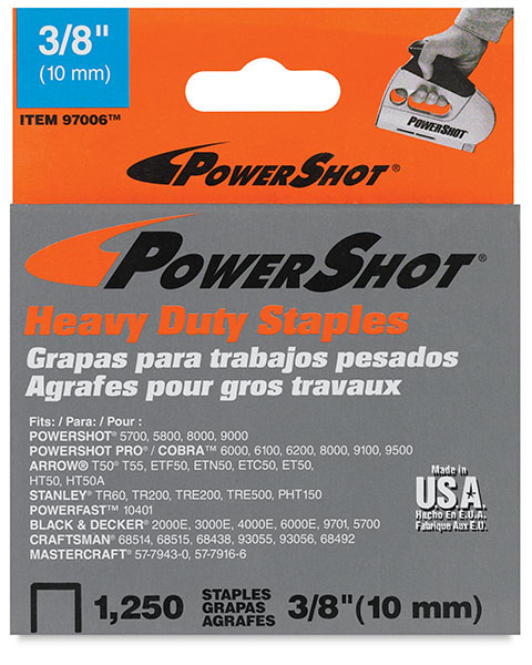Staples, Pkg of 1250