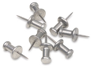 Aluminum Push Pins