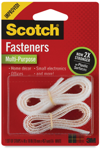 1 Set, White, 3/4" &times; 18"