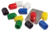12 Colored Caps